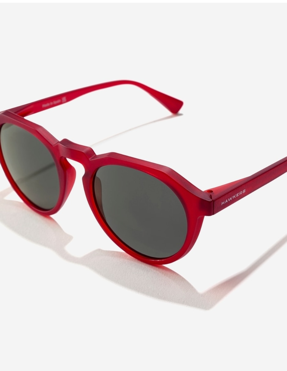 Lentes de sol Warwick Raw Cherry Red Dark unisex 4