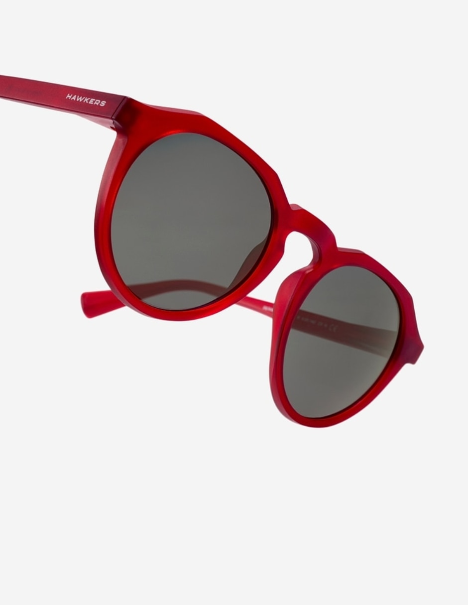 Lentes de sol Warwick Raw Cherry Red Dark unisex 2