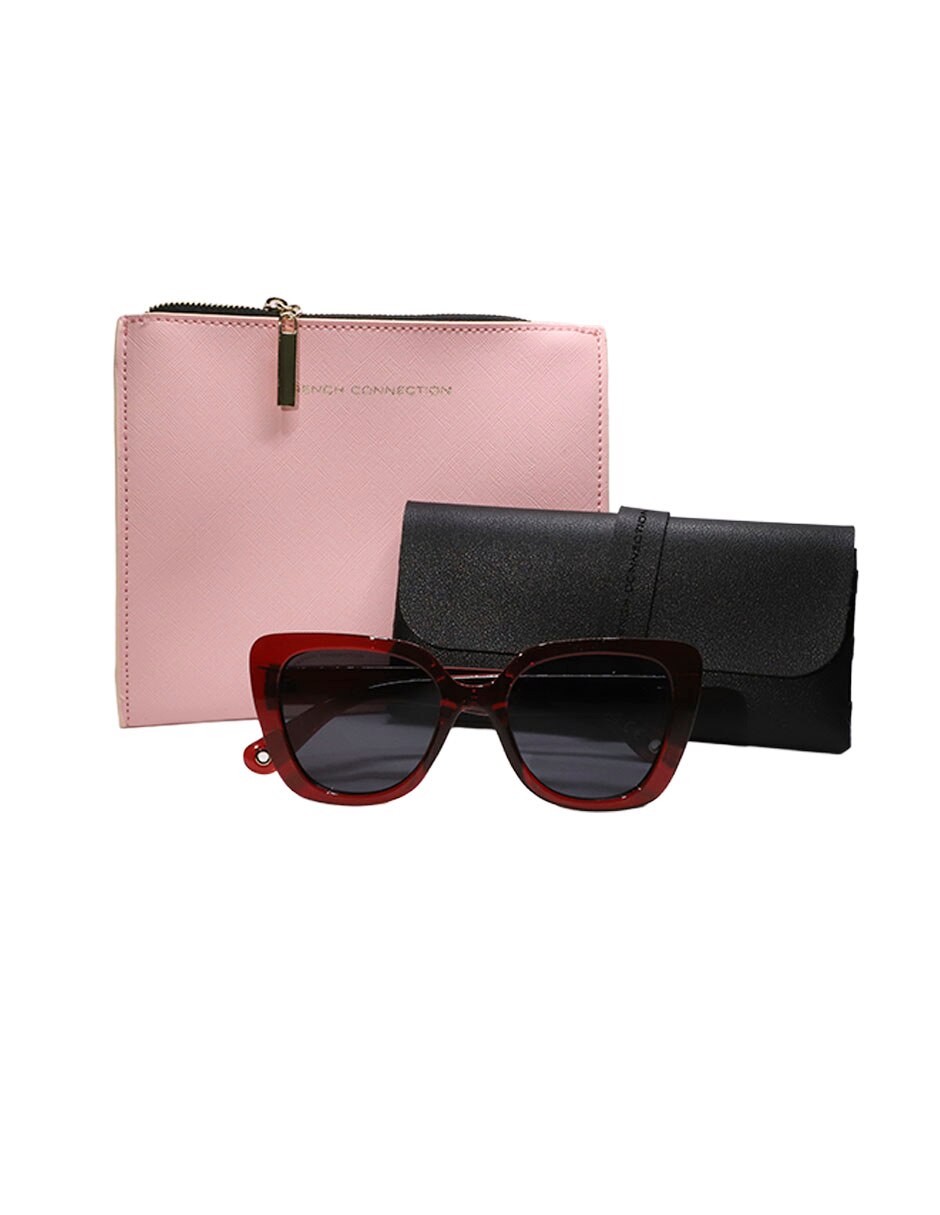 Lentes de sol FRENCH CO Q26FCU776 RED para mujer 11