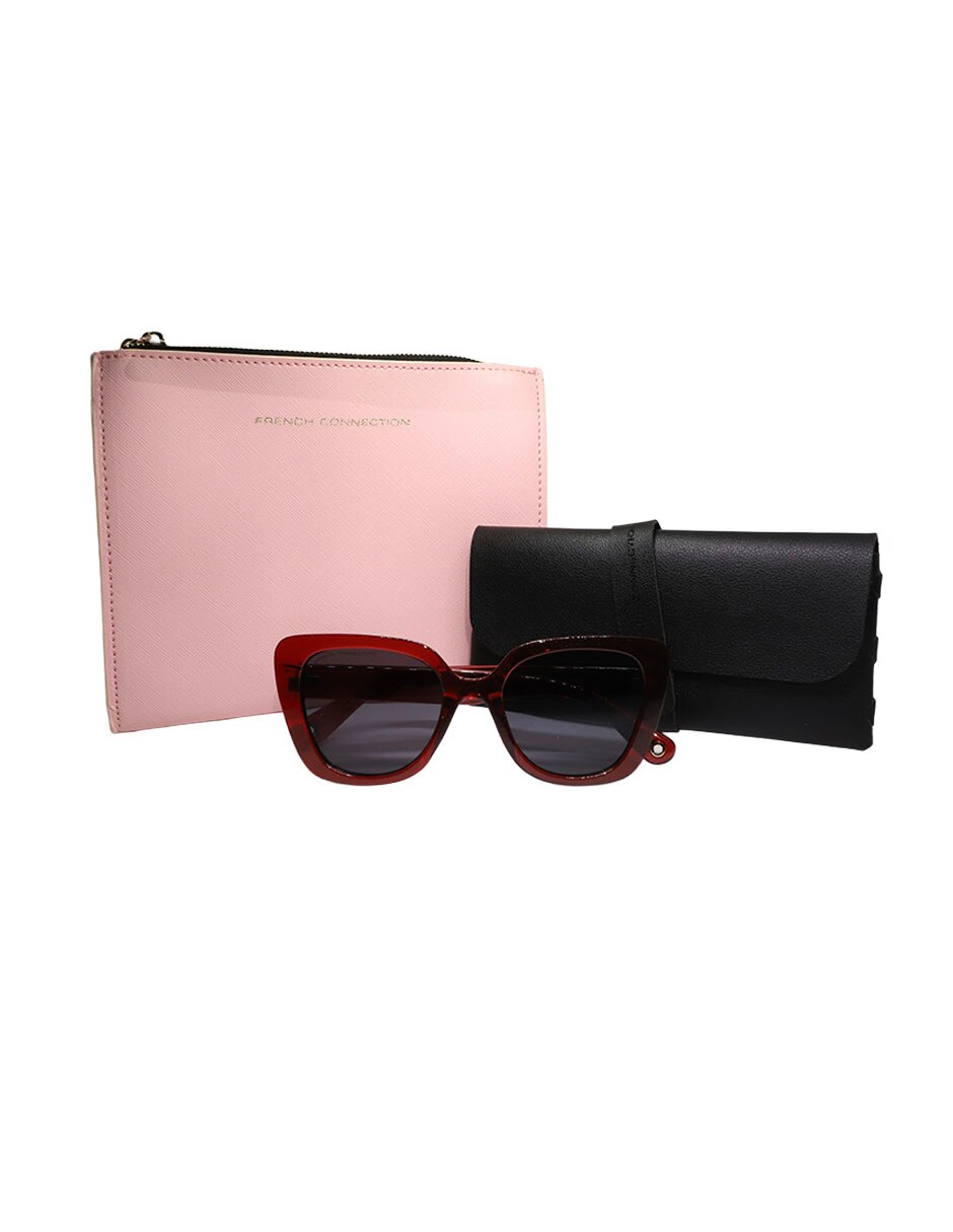 Lentes de sol FRENCH CO Q26FCU776 RED para mujer 5