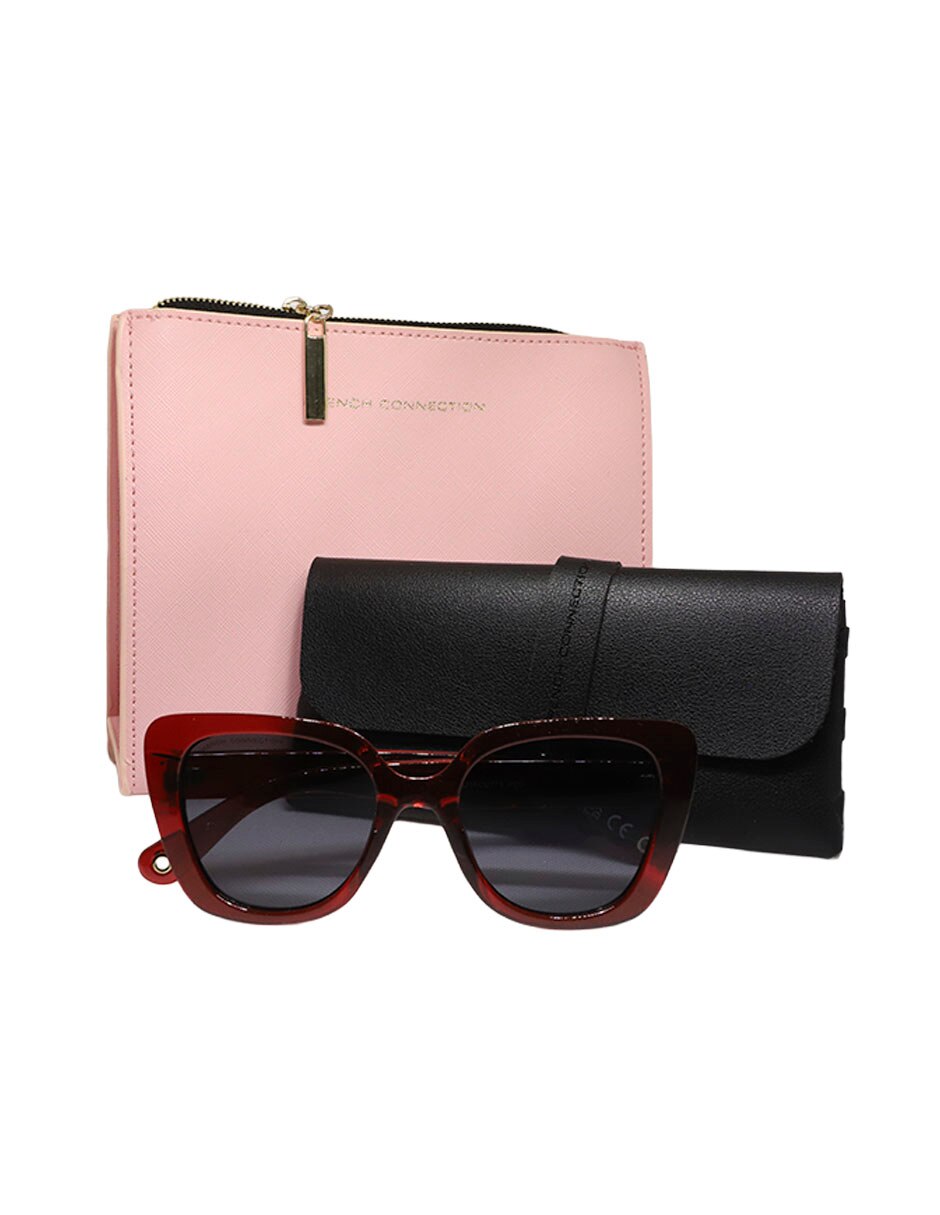 Lentes de sol FRENCH CO Q26FCU776 RED para mujer 10