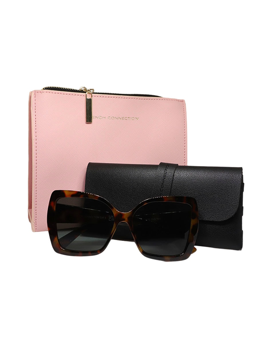 Lentes de sol french co fc 23 145 emb trt para mujer